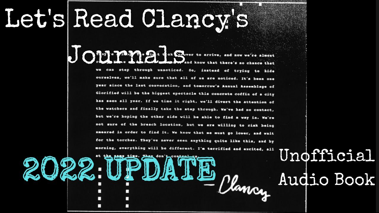 Clancy's Journals (2022 Update) | T&Oslash;P Unofficial Audiobook