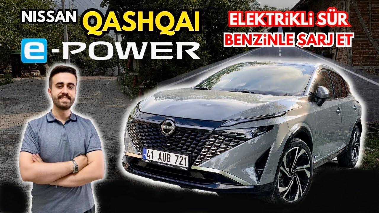ПОЛНОСТЬЮ ЭЛЕКТРИЧЕСКИЙ ВНЕДОРОЖНИК C БЕЗ ЗАРЯДКИ НОВЫЙ NISSAN QASHQAI e-POWER 2025
