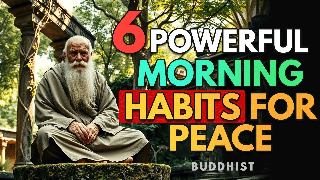 6 Powerful Morning Habits For Peace | Buddhist Wisdom In Your Life