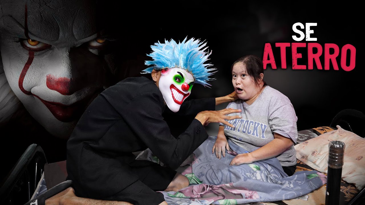 TREMENDO SUSTO A CHOL 😱 (SU PEOR MIEDO PAYASOS 🤡)