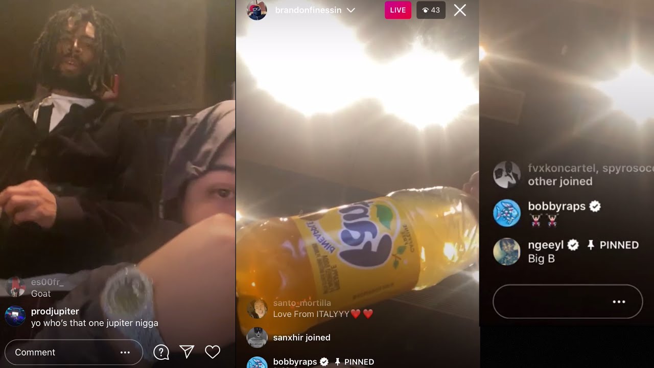 Brandon Finessin & Ike Beatz Play Beats on IG Live (Nov 24, 2021)