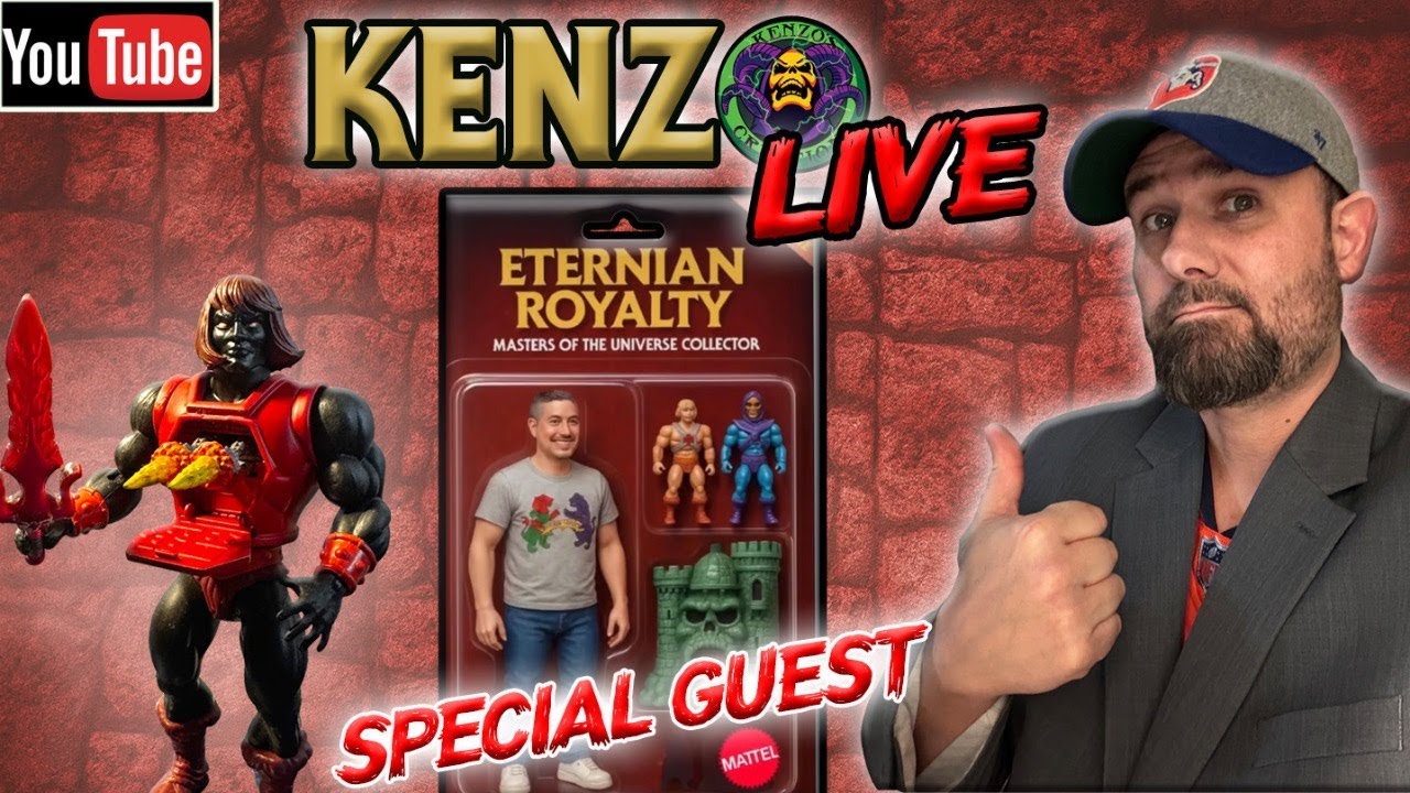 Kenzo Live! With special Guest Mike from Eternian Royalty!!  📱