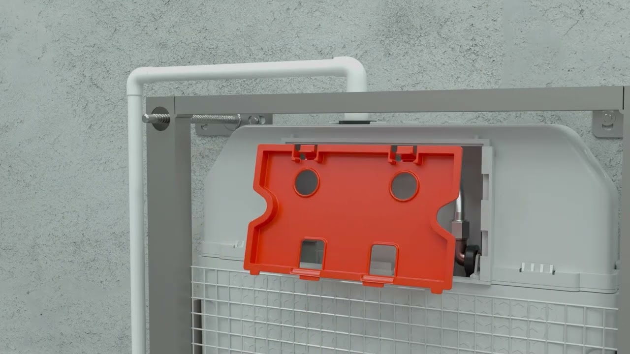Quarter Bath Duvar Önü Hızlı Montaj Gömme Rezervuar Montajı