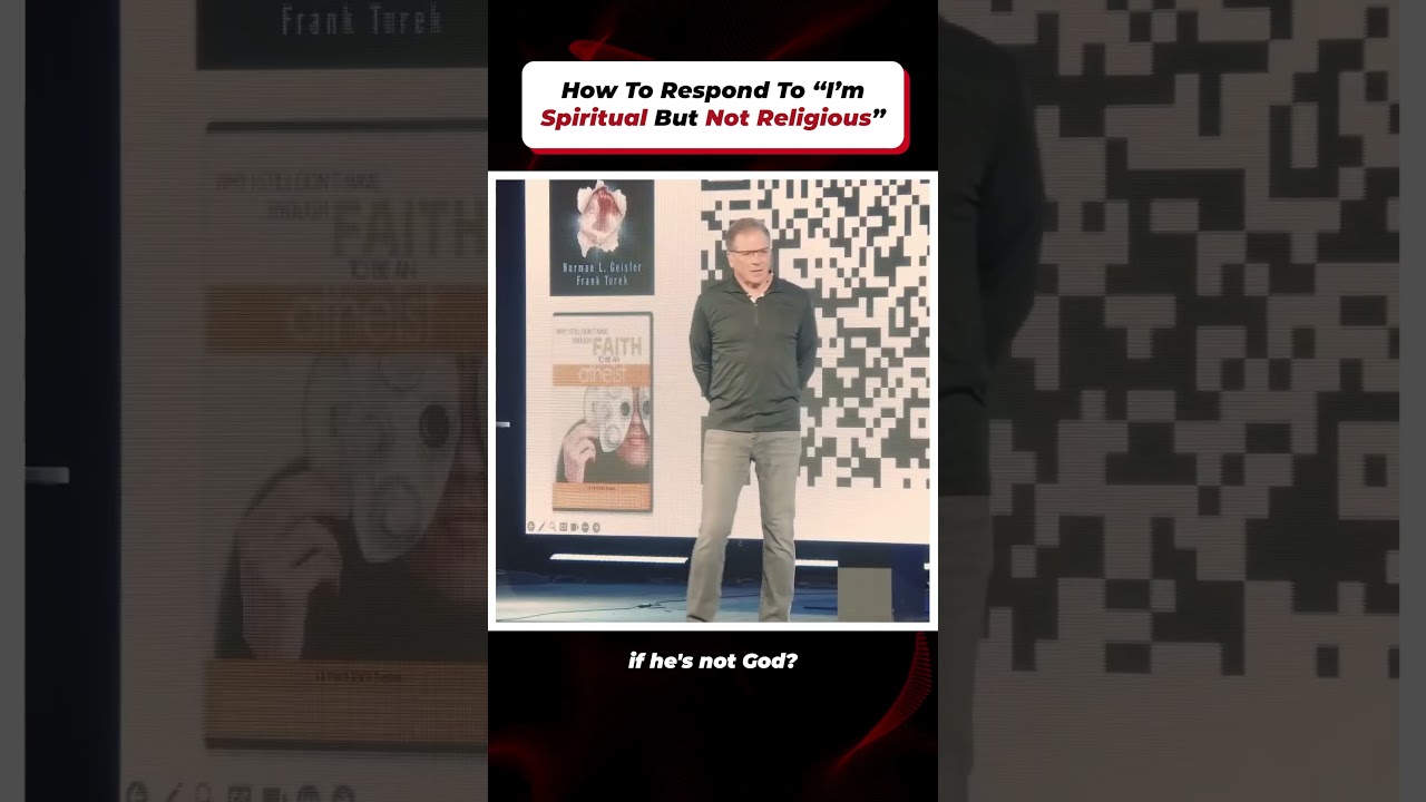 How To Respond To &ldquo;I&rsquo;m Spiritual But Not Religious&rdquo; | #Shorts #frankturek