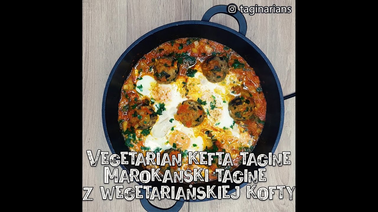 Vegetarian Kefta Tagine [Vegetarian meatballs] (Video recipe)