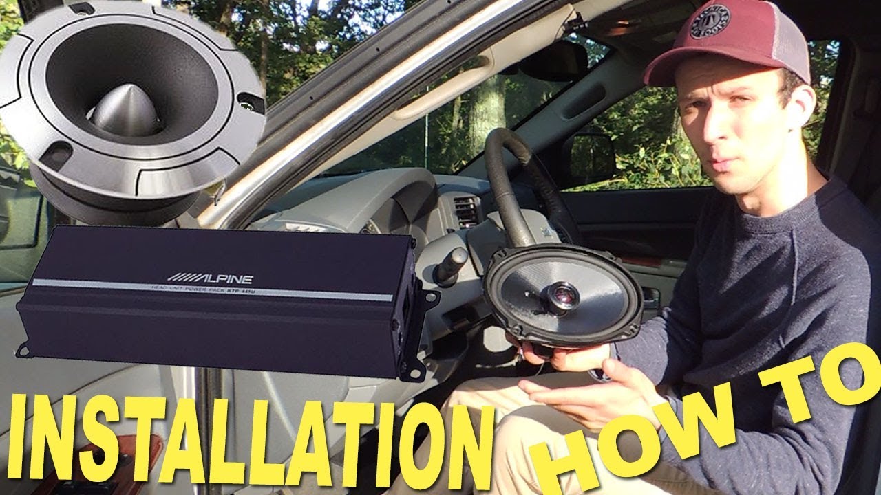 Upgrading Door Speakers, Super Tweeters, and Mini Amp! How To: