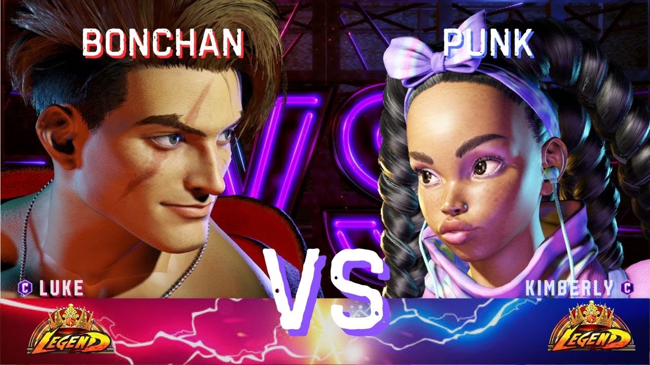 SF6💥Bonchan (Luke) vs. Punk (Kimberly) 💥 Street Fighter 6