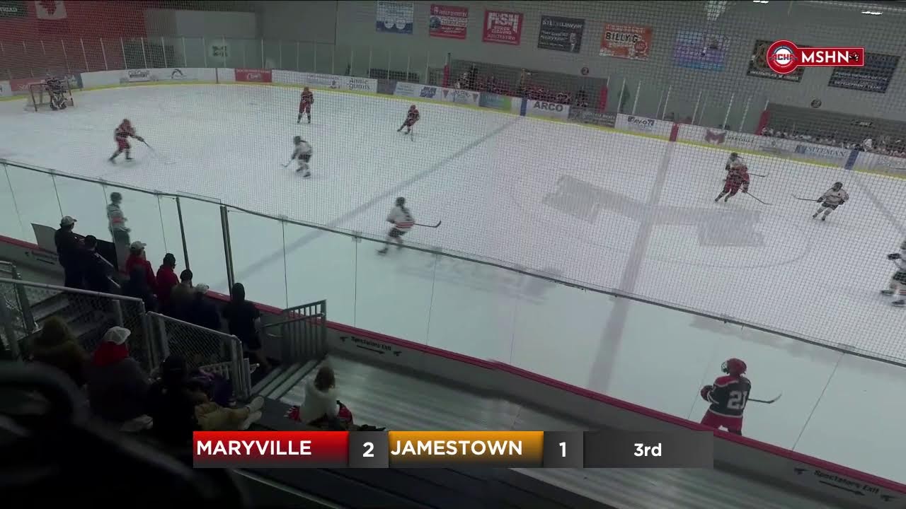 Jamestown Jimmies vs #4 Maryville Saints | Women's DI Hockey