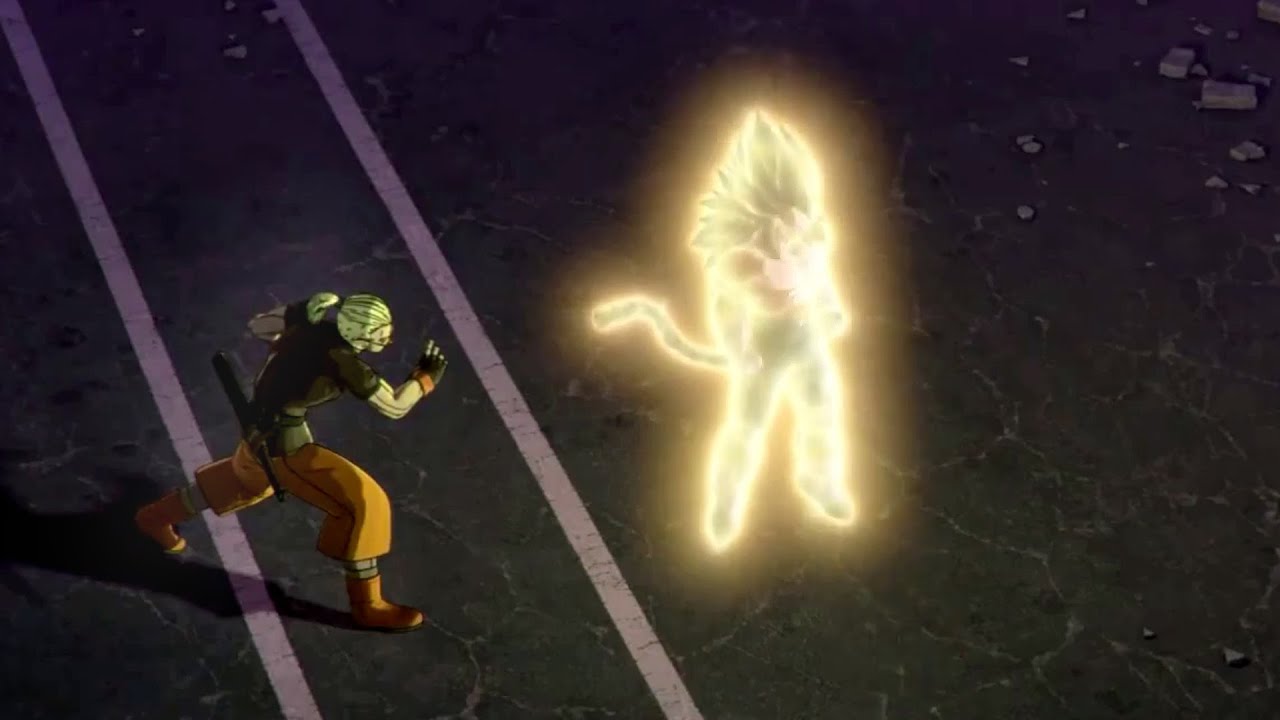 GT Vegeta SSJ4 Transformation Cutscene in New Dragon Ball Xenoverse 2 DLC Story Mode...