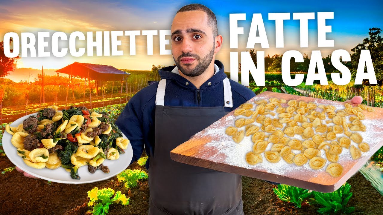ORECCHIETTE SALSICCIA E BROCCOLETTI