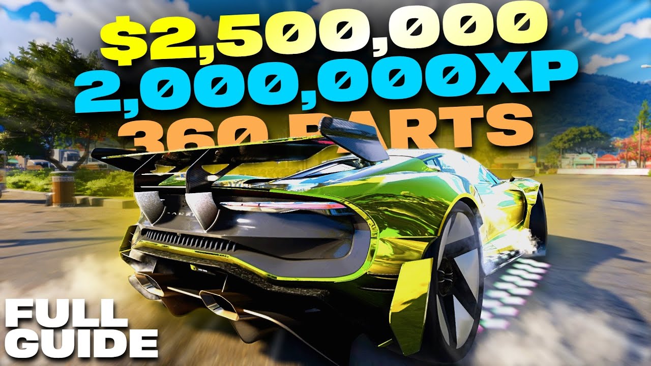 $200,000 IN 5 MINUTES!! MONEY, XP & PARTS METHOD GUIDE!! | The Crew Motorfest