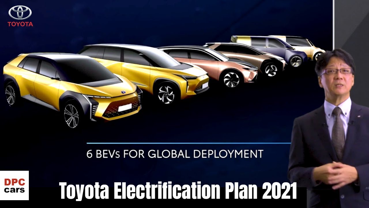 Toyota Electrification Plan 2021