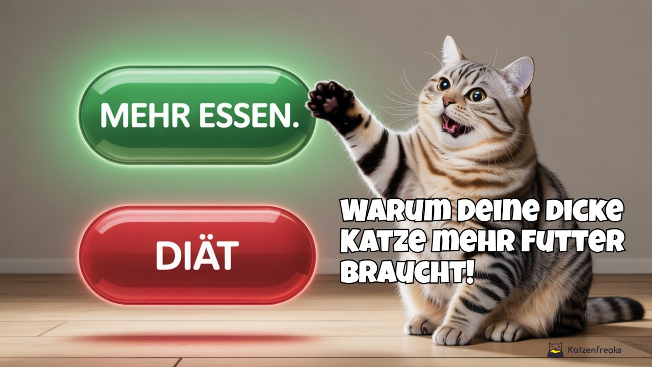 Warum deine dicke Katze mehr Futter braucht!