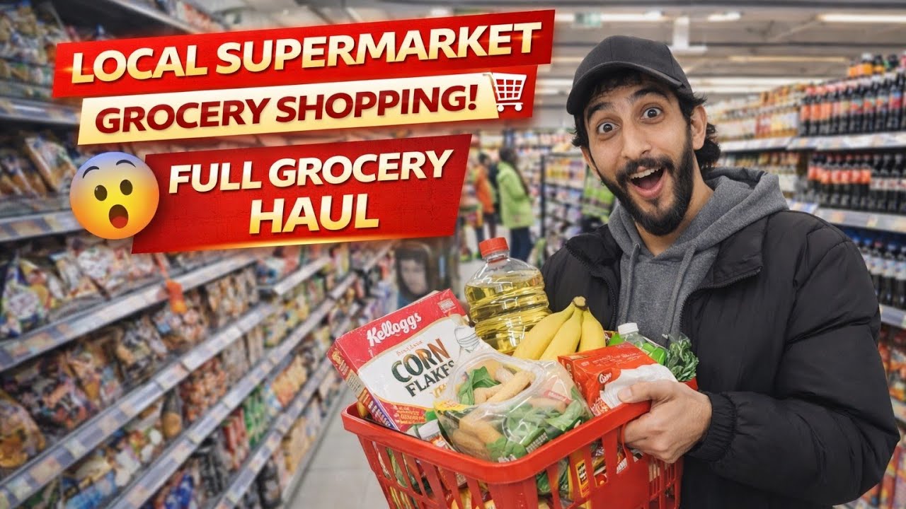 Supermarket Run! 🛒 Weekly Grocery Shopping Vlog
