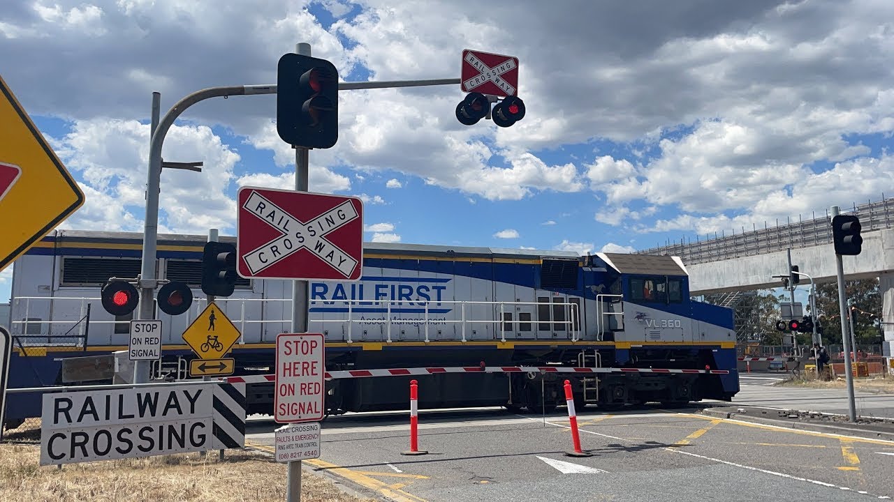 Dock Link Road, West Melbourne, Vic | Dock Railway Crossing