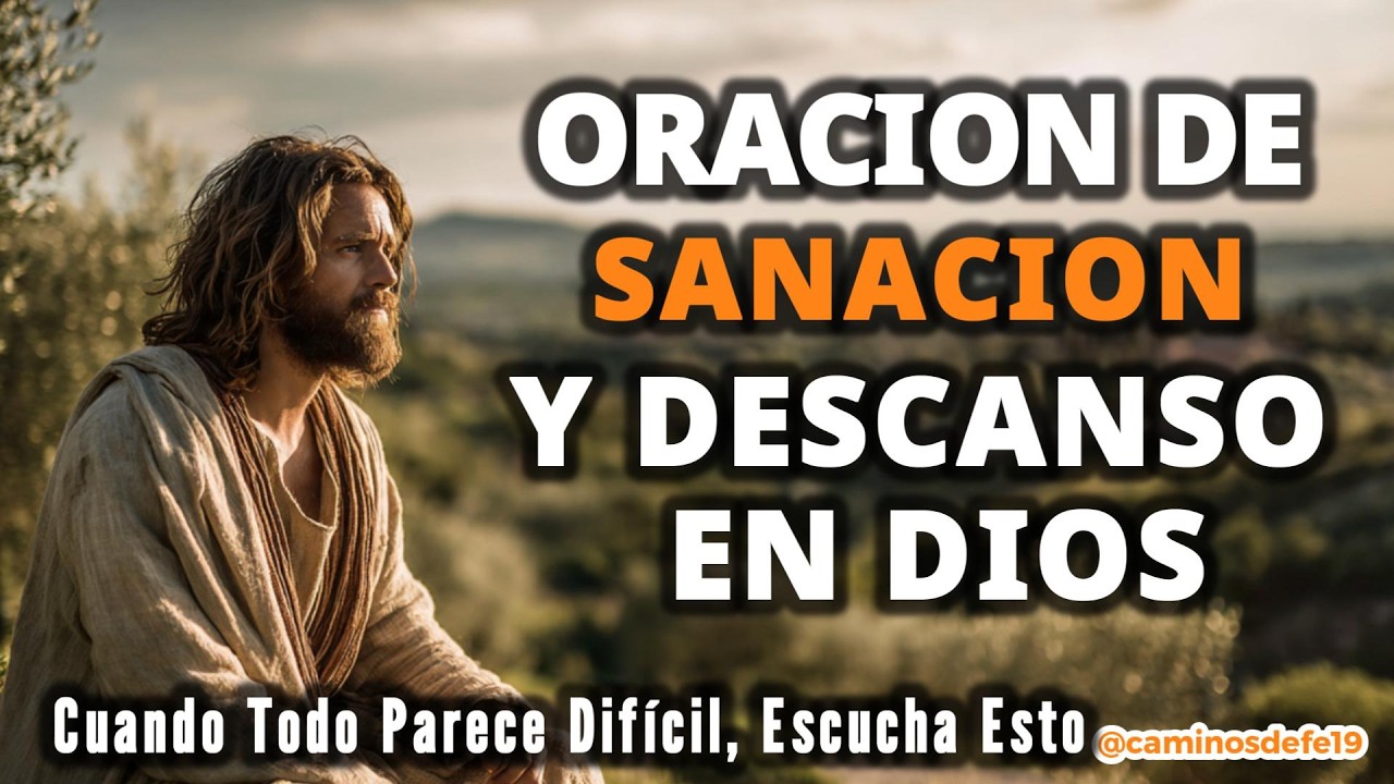 ¿Te sientes cansado, enfermo o cargado por preocupaciones?Hoy vamos a elevar una poderosa oración.