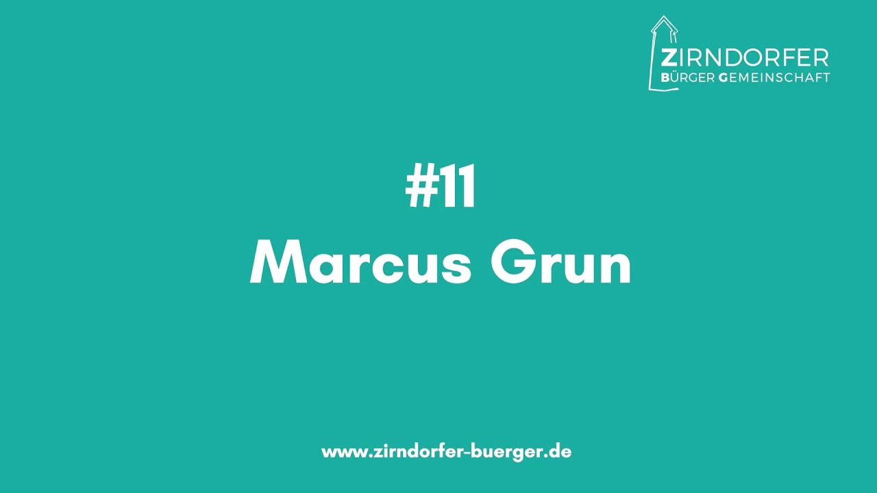 Listenplatz 11: Marcus Grun | Kandidaten der ZBG zur Kommunalwahl in Zirndorf 2026