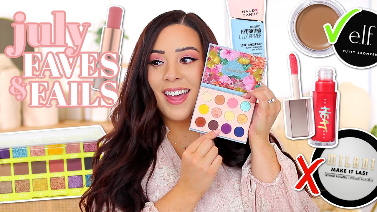 JULY FAVORITES AND FAILS 2021! Makeup I Can’t Stop Using This Month + A Few to Avoid
