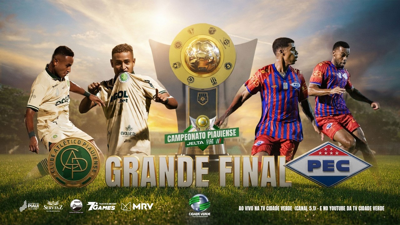 GRANDE FINAL - Atl&eacute;tico-PI x Piau&iacute; | AO VIVO | Campeonato Piauiense Jelta Fiat 2026