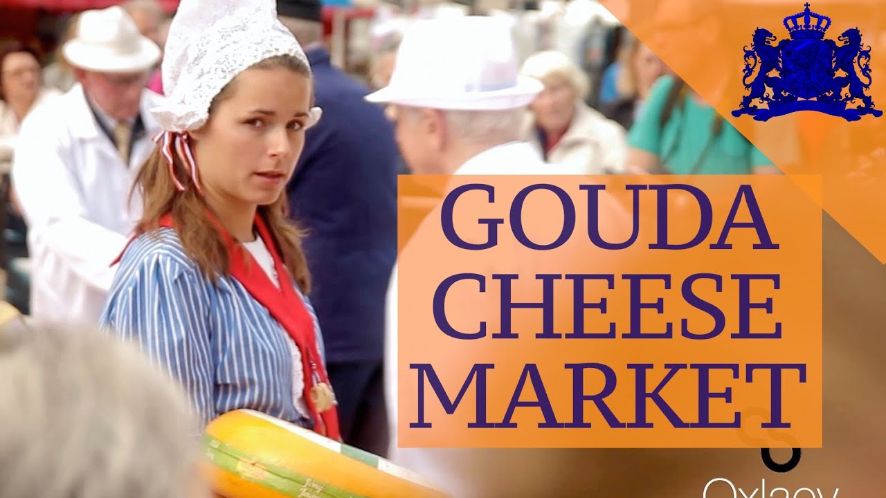 The Gouda Cheese Market • Traditional Dutch Market • THE NETHERLANDS