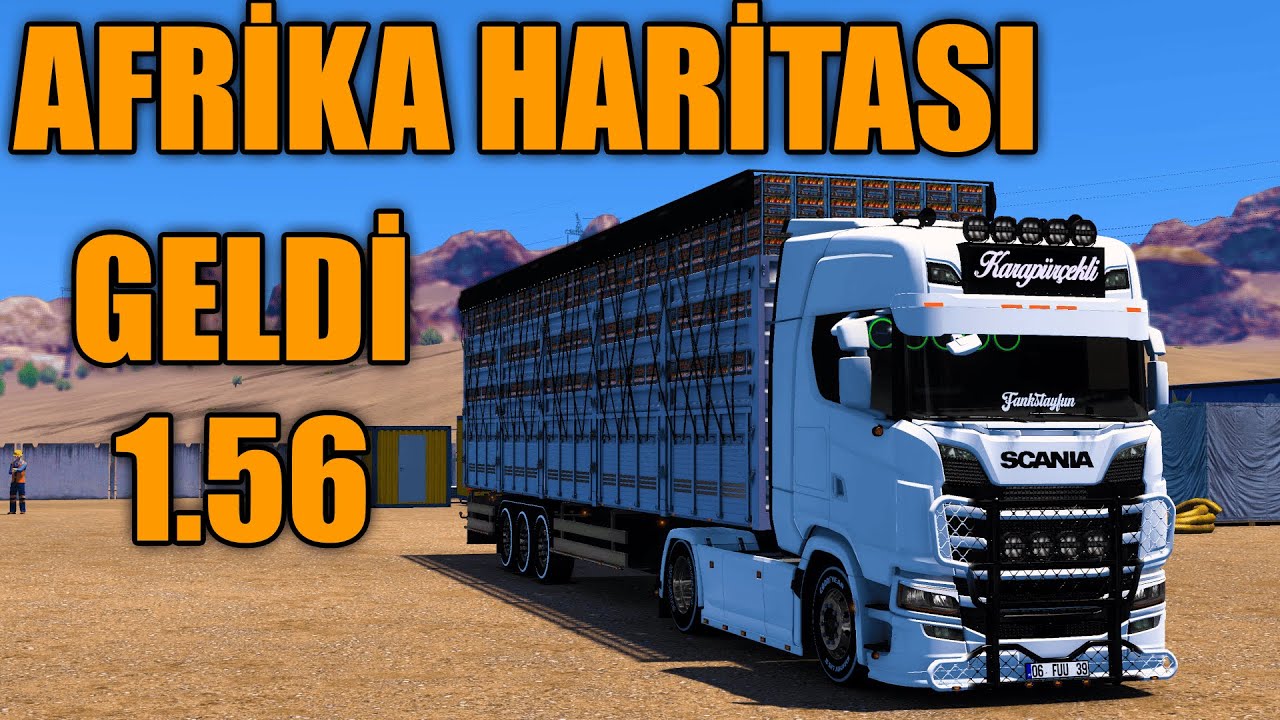 Bu Yollar Avrupa Gibi Değil! ETS 2 Afrika Macerası 🚛🔥