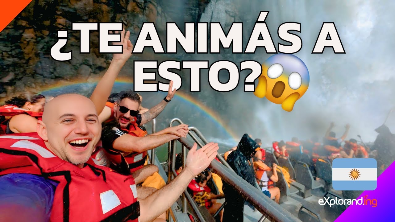 Nos METIMOS BAJO una CATARATA 😱💥 La Gran Aventura en Iguazú, Argentina 🇦🇷