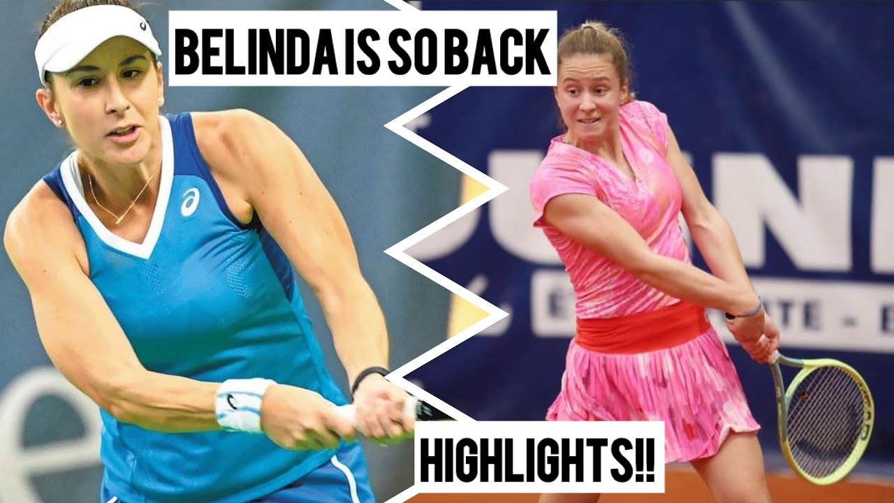 Bencic Belinda vs Podrez Veronika | R2 Petange Open 2024 Highlights