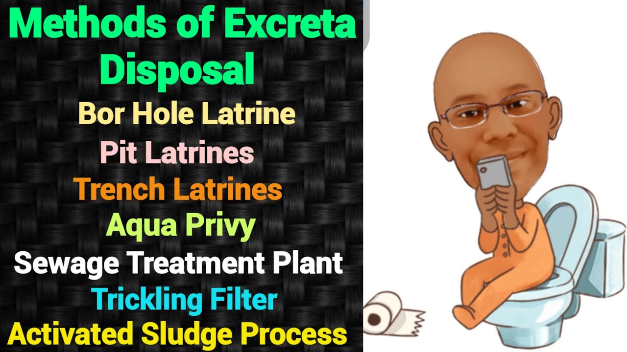 Methods of Excreta Disposal | Sewage Treatment Plant | | PSM lectures | Community Medicine lectures
