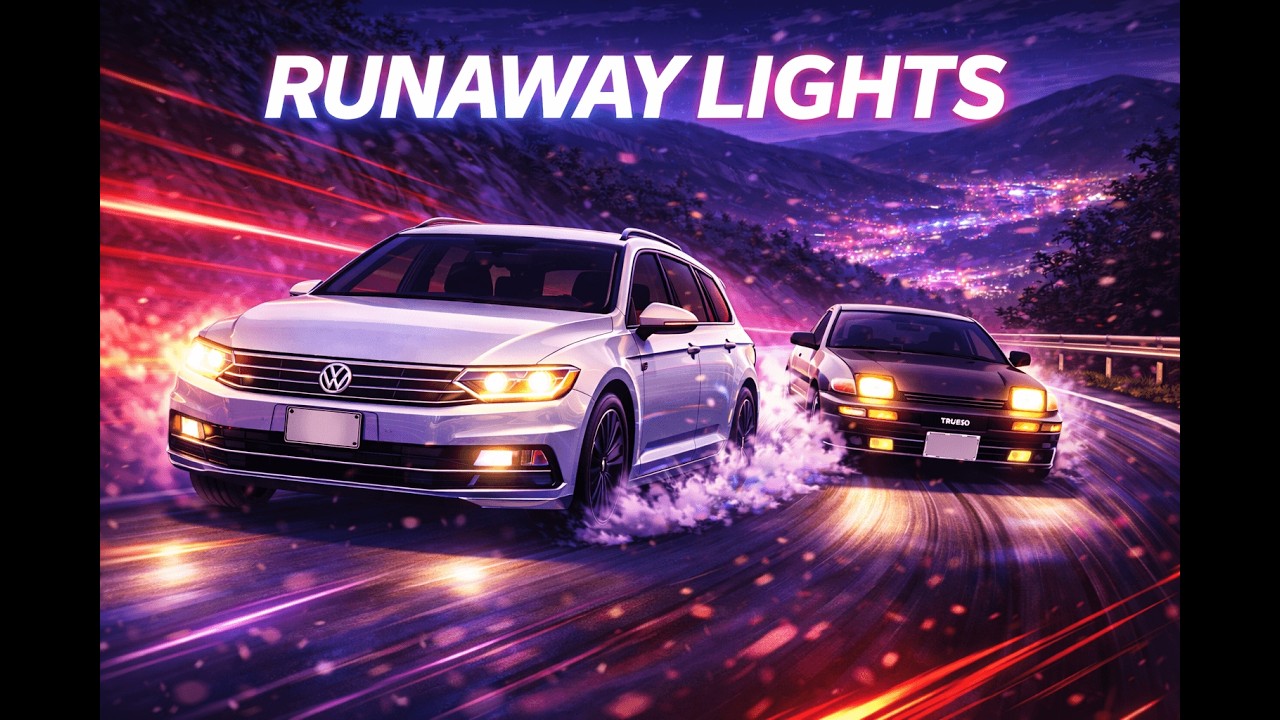 Midnight Static – Runaway Lights ⚡ | Eurobeat