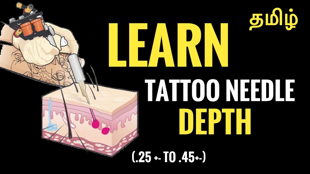 How to do smooth tattoo : Lining and shading in Tamil