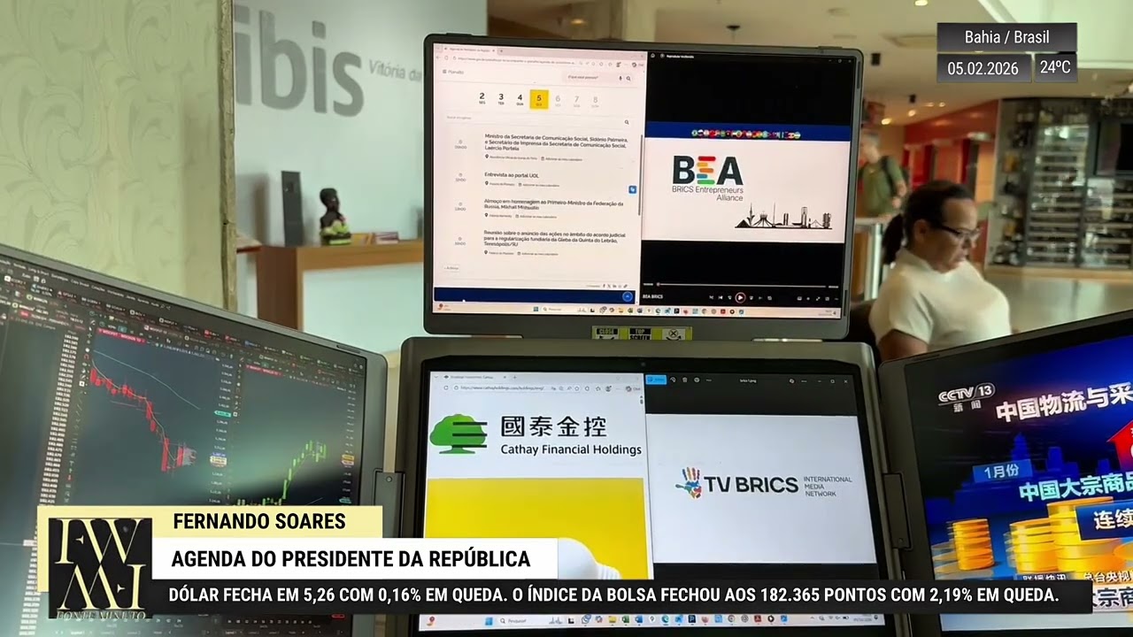 Agenda do Presidente da República 05/02/2026