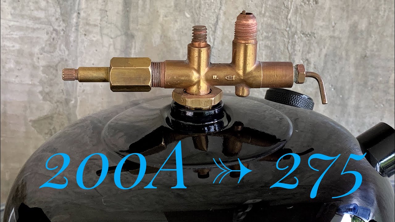 การแปลงชุดหลักล่าง 200a เพื่อใช้กับถัง 275