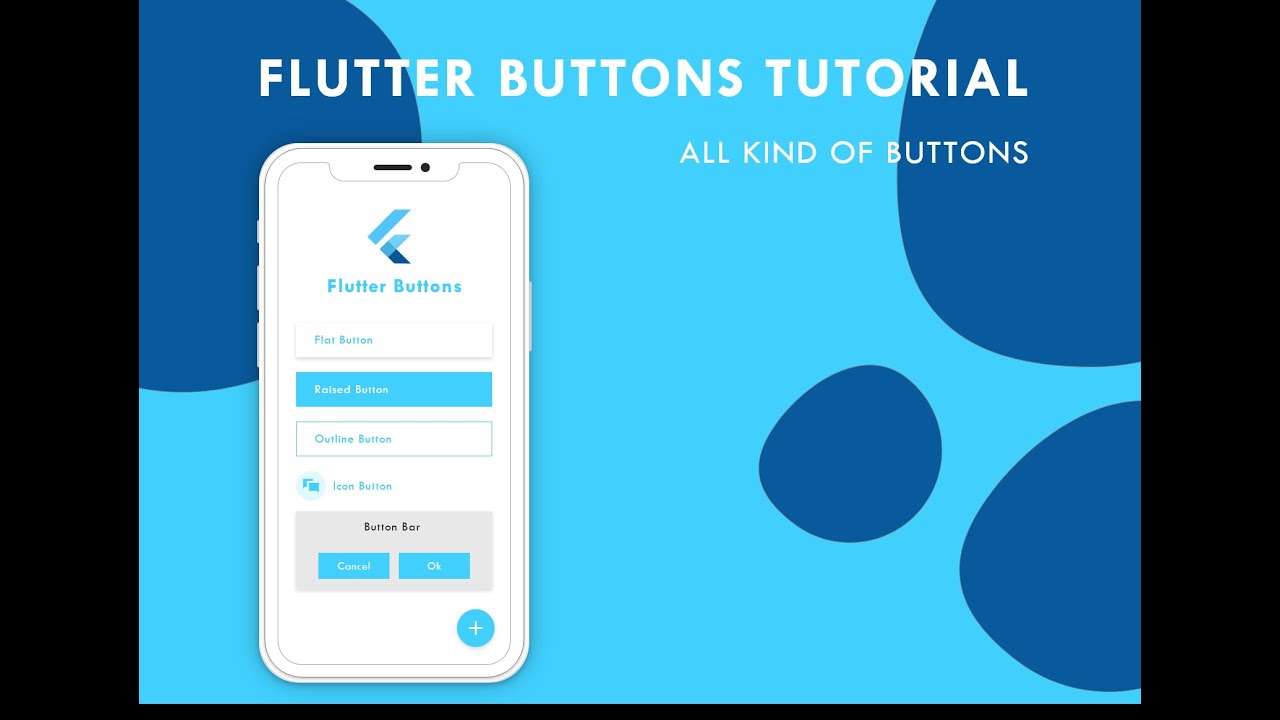 Flutter Buttons | Every Button In Flutter Tutorial For Beginners