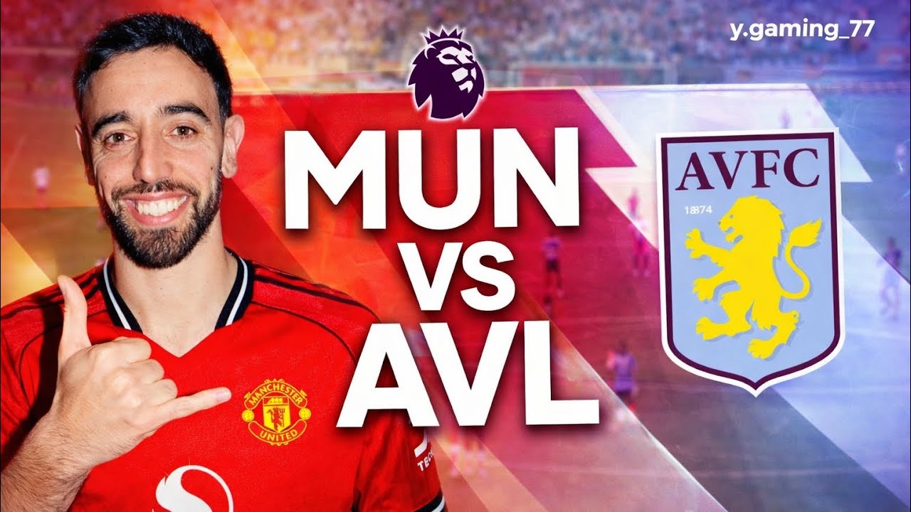 “MUN vs AVL 🔥 INSANE MATCH! Last-Minute Drama You Can’t Miss 😱⚽”
