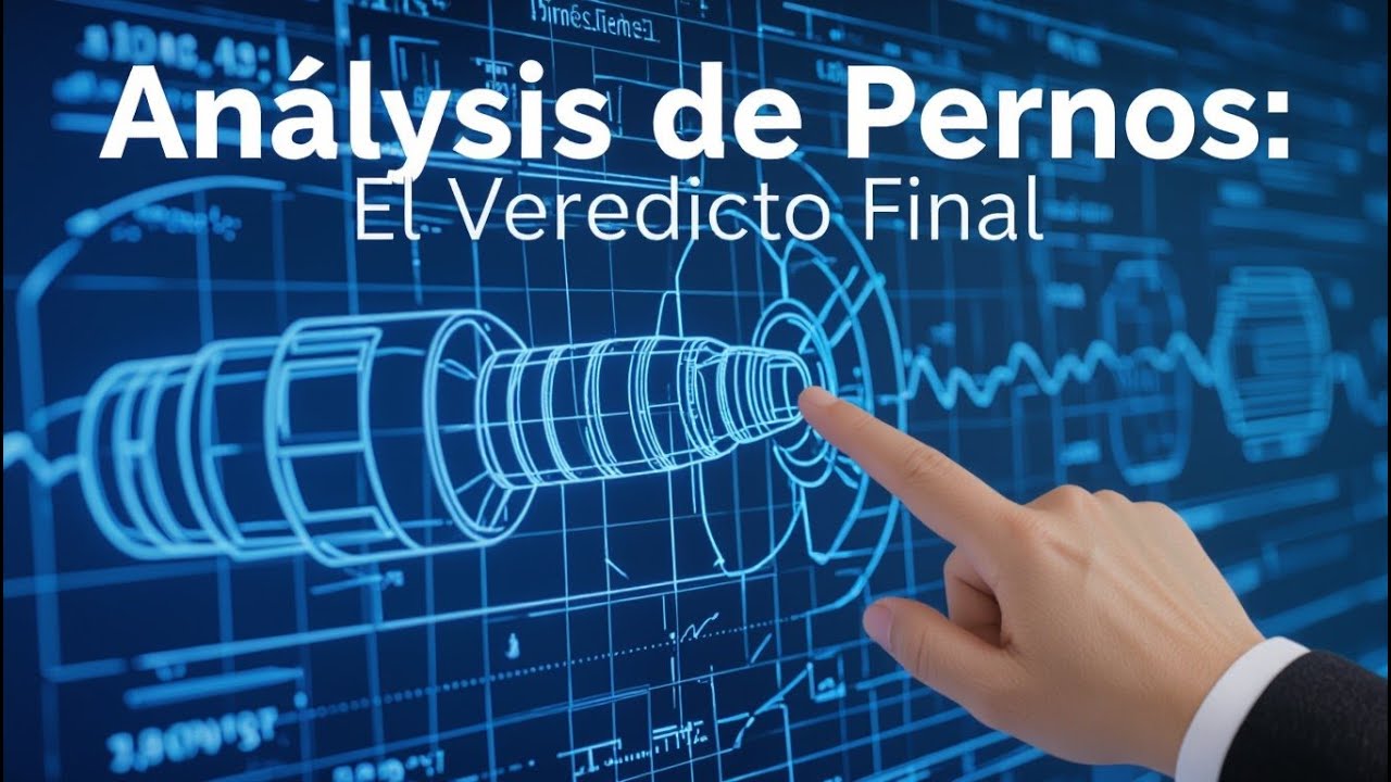 Comparacion de simulacion de pernos entre Inspire y SimSolid VS SolidWorks