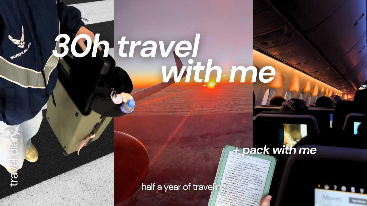 30 Hour Solo Travel to Japan + Packing for 6 Months Across Asia & USA | Travel With Me ✈️