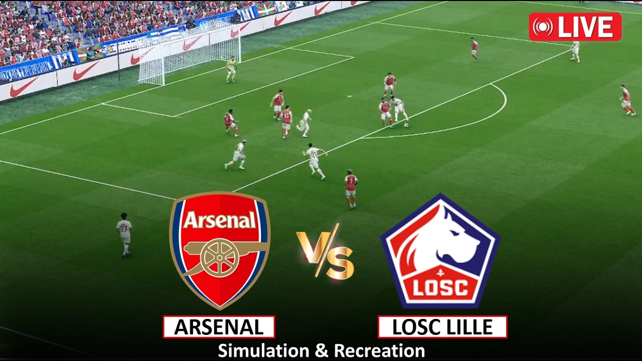 🔴Live : Arsenal vs LOSC Lille I Full Match Live Stream I Video Game Simulation I Oct 14, 2026