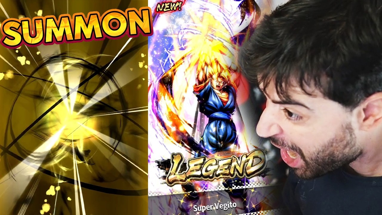 LA MIA PRIMA LEGEND ANIMATION IN ASSOLUTOOOO!!! 😍 VEGITO LR SUMMON su DRAGON BALL LEGENDS ITA