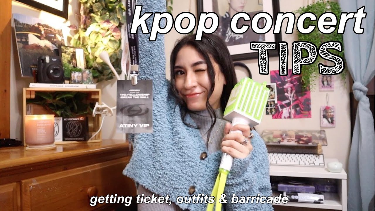 kpop concert tips!! // ticketing, outfits & getting barricade ⋆｡°✩