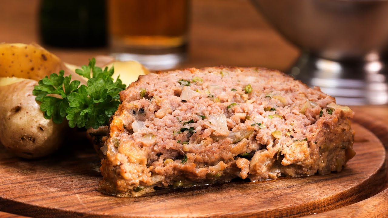 Hackbraten wie bei Mutti - Saftiger Hackbraten - Die So&szlig;e gibt es im Extra-Video #chefkoch