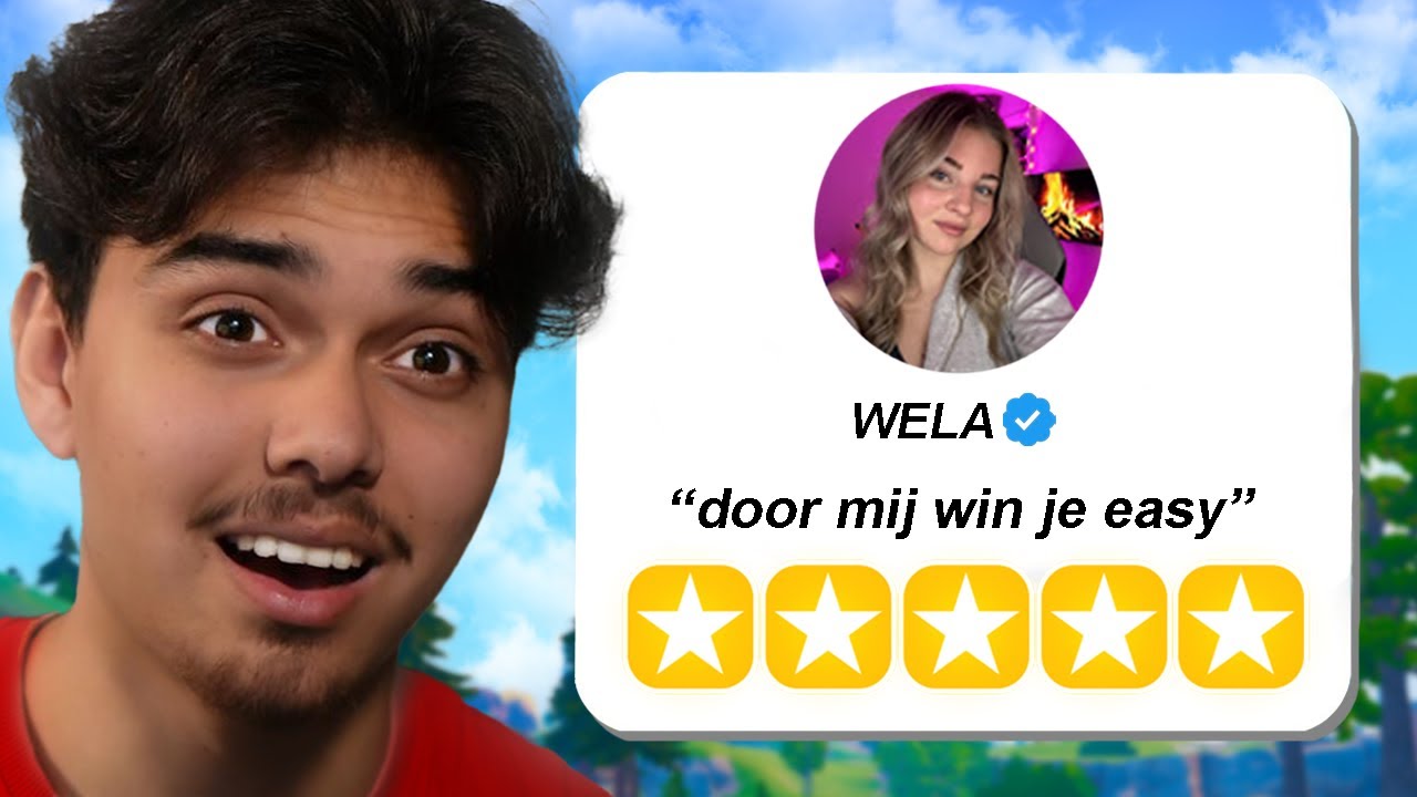 MIJN VRIENDIN COACHED MIJ IN FORTNITE TOERNOOI..