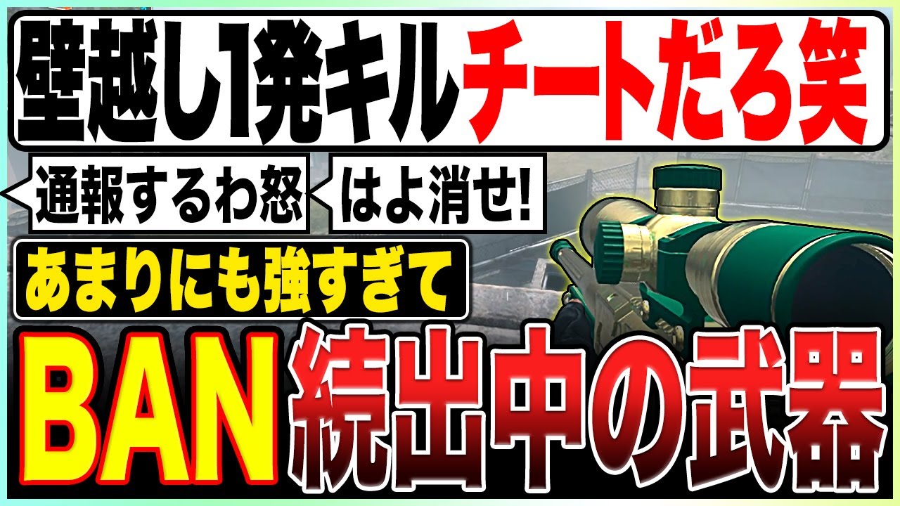 強すぎてBANされる人が続出している1発キルスナイパーがチートと変わらないんだが笑【COD:MW2/DMZ】