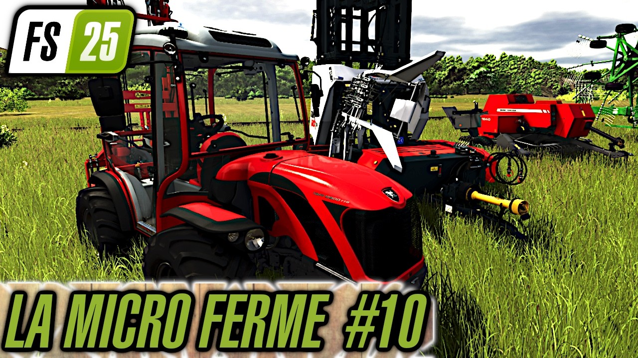 FS25 - Nouvelle Culture à la Micro-Ferme ! Olives ou Raisin ? (Épisode 10)