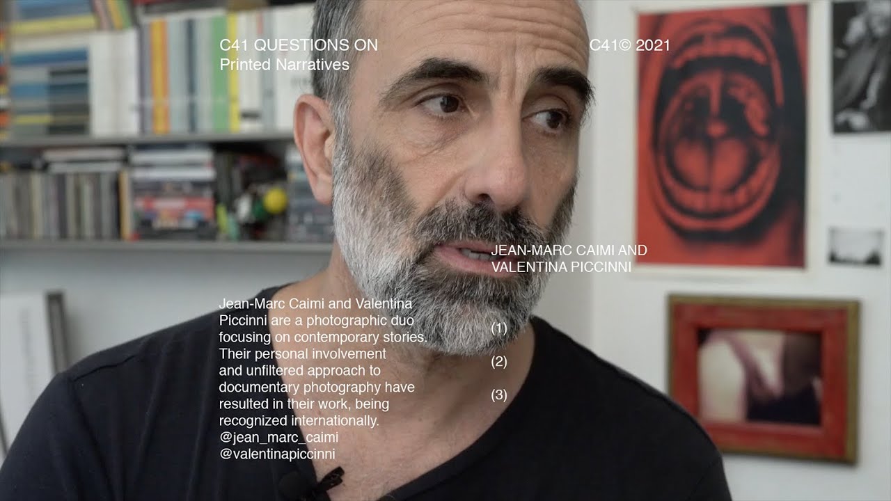 C41 Questions On: Printed Narratives with Jean-Marc Caimi and Valentina Piccinni