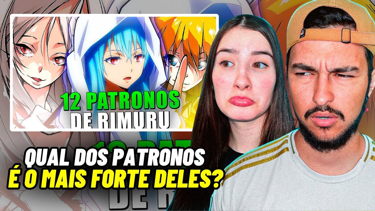 Apenas uma live | QUEM SÃO OS 12 PATRONOS DO LORDE DEMÔNIO RIMURU TEMPEST | OTAGUST