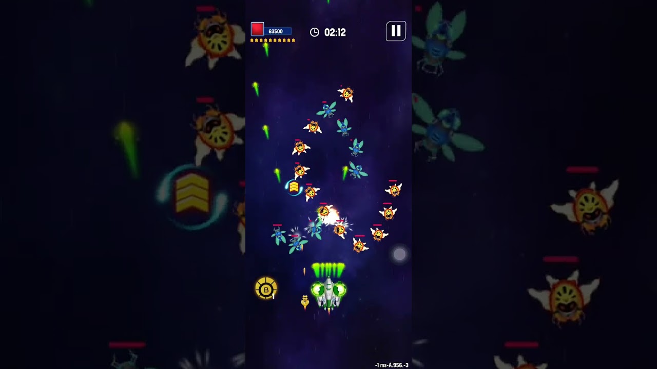 Bắn Ruồi Vũ Trụ - Space Shooter - Tập 8: Trở lại Career Mode cày sao từ Level đầu lâu và Chapter 2-1