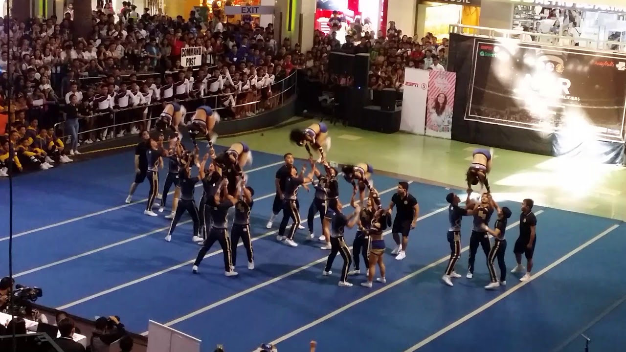 NU Pep Squad - Team Blue - 2019 NCC NCR Qualifiers - CoEd Senior Cheer