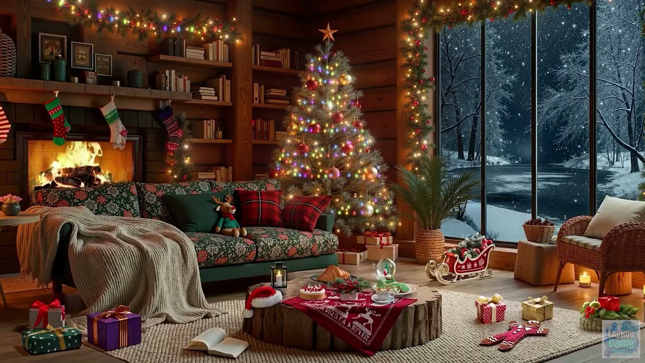 1 Hour Christmas Music 🎄 Самая Уютная Новогодняя Атмосфера