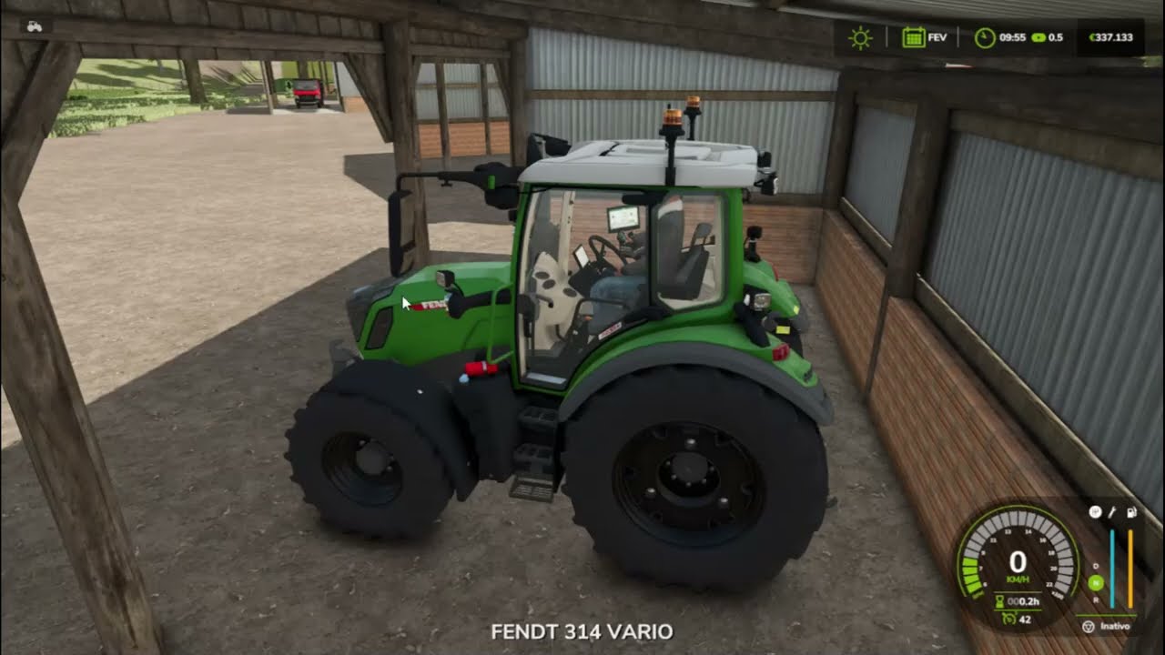 Farming Simulator 25 Passando cálcario