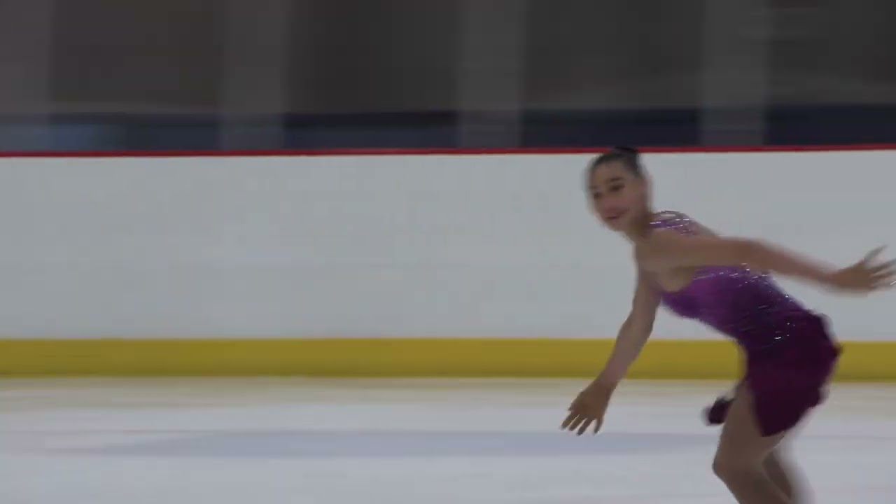 Annika Chao. Milwaukee junior cup 2023, FS  (TS 176.43)
